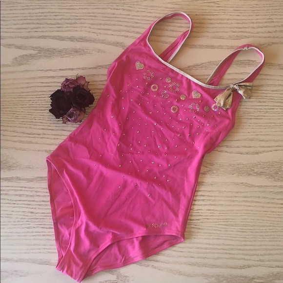 Moschino Other - Moschino Mare Bow One Piece Swimsuit Women size 34